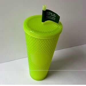 Starbucks glow in the dark studded tumbler